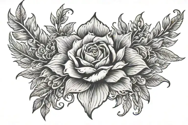 Heather  tattoo design idea