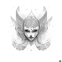 body made by bricks tattoo design idea