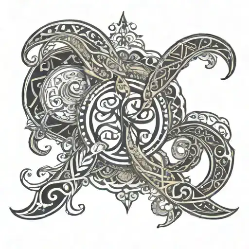 karma in sanskrit like infinity tattoo design inspired tattoo design idea