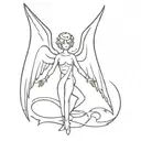 ophanim angel form evil see tattoo design idea
