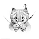 happy with children tattoo design idea