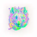 Aurora Borealis tattoo design idea