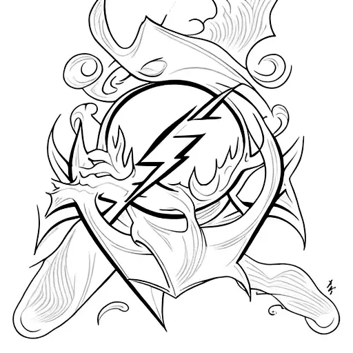 flash tattoo LIS tattoo design idea