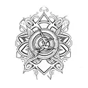 flash tattoo LIS tattoo design idea