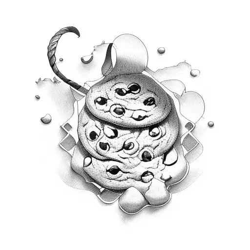 cookies  tattoo design idea