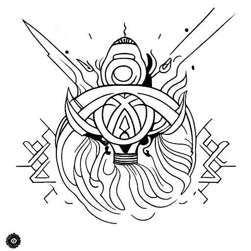 fenix tattoo design idea