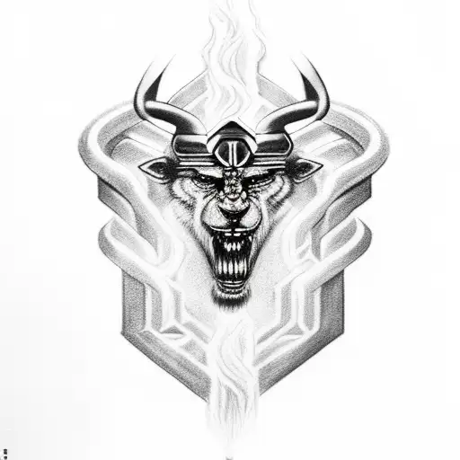 Thor, odin tattoo design idea
