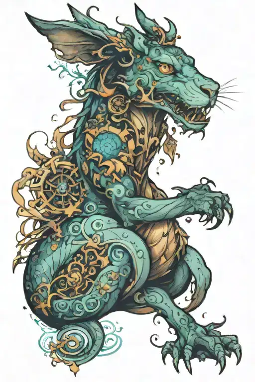 the magic you ar looking for in is the work you're avoiding tattoo design idea
