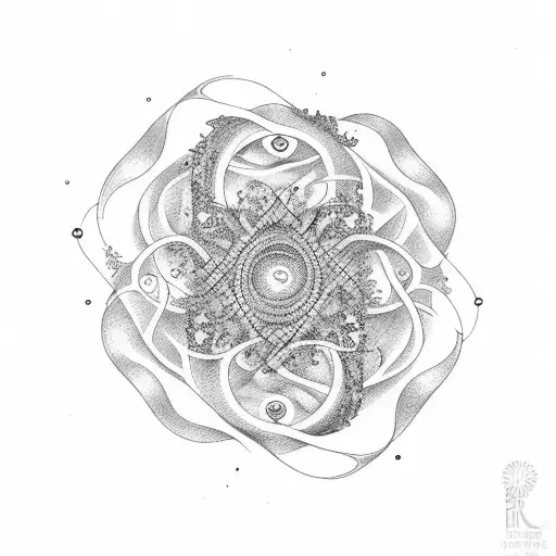 fibonacci sequence tattoo design idea