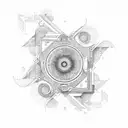 fibonacci sequence tattoo design idea