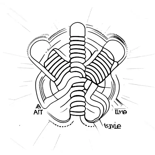 Seizure alert symbol with word epilepsy in the middle tattoo design idea
