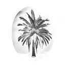 Palm Tree tattoo design idea
