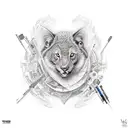 Brothers tattoo design idea