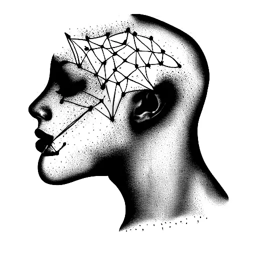 cluster headache pain tattoo design idea