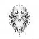 cluster headache tattoo design idea