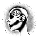 cluster headache pain tattoo design idea