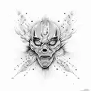 cluster headache pain tattoo design idea