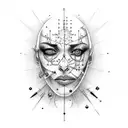cluster headache pain tattoo design idea