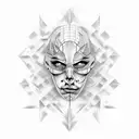 cluster headache pain tattoo design idea