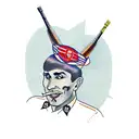 Arsenal gunner tattoo design idea