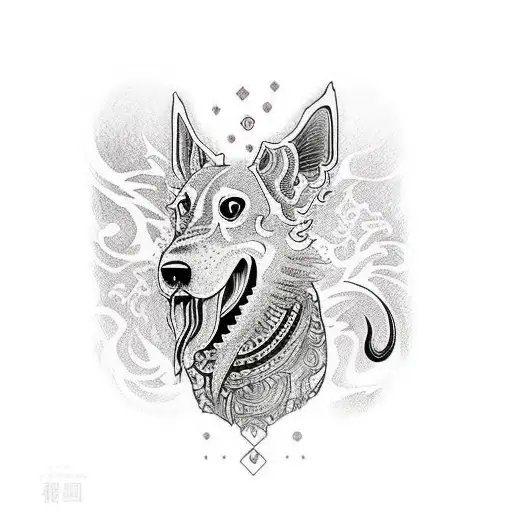 john wick tattoo design idea