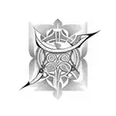 birthdates tattoo design idea