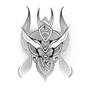 birthdates tattoo design idea