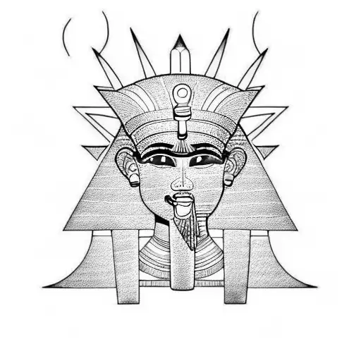 create an egyptian style ankh tattoo tattoo design idea