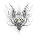 escaping hell tattoo design idea