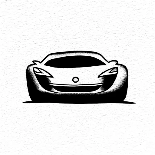 Cars tattoo design idea