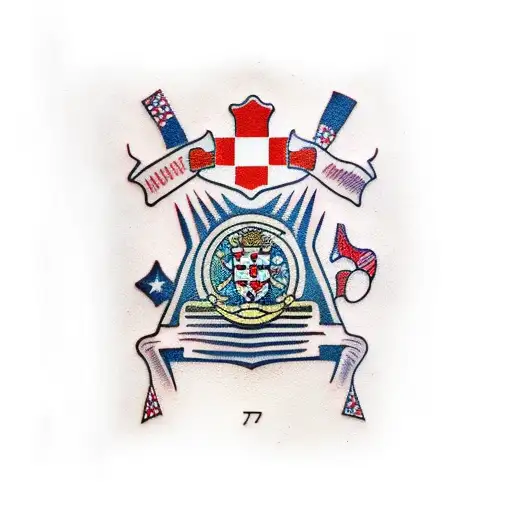 croatia tattoo design idea