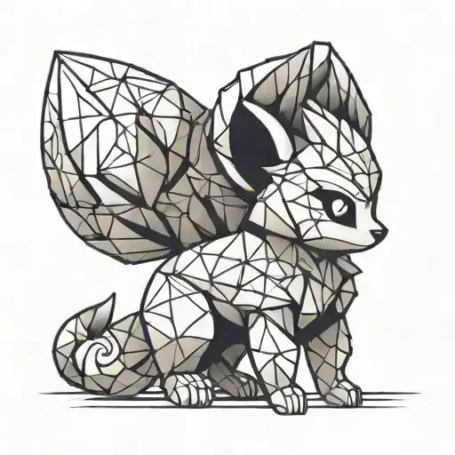Pokemon vulpix tattoo design idea