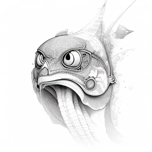 flatline tattoo design idea