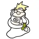 Naruto stomach seal tattoo design idea