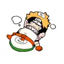 Naruto stomach seal tattoo design idea