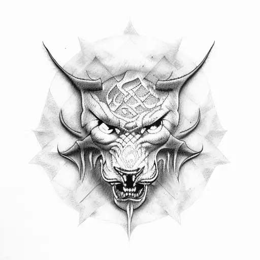 pantera tattoo design idea