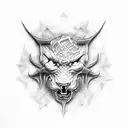 pantera tattoo design idea