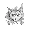 holly larkspur  tattoo design idea