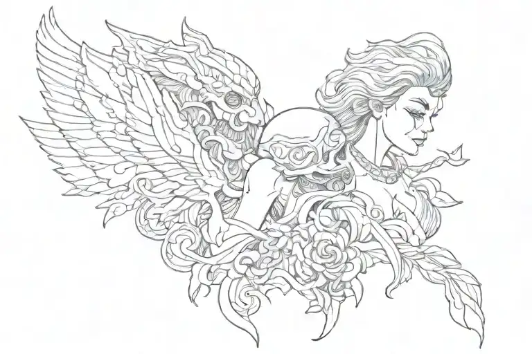 they said I changed a lot I said a lot changed me  tattoo design idea