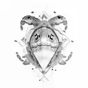 tortoise tattoo design idea