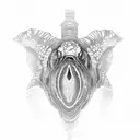 tortoise tattoo design idea