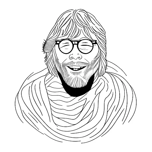 John Denver tattoo design idea
