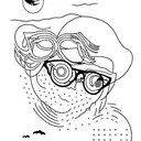 John Denver tattoo design idea