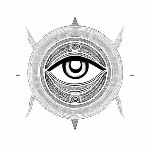 Eye of Horus tattoo design idea