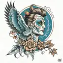 baptiste immortality field tattoo design idea