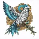 baptiste immortality field tattoo design idea