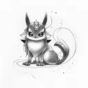 Umbreon tattoo design idea