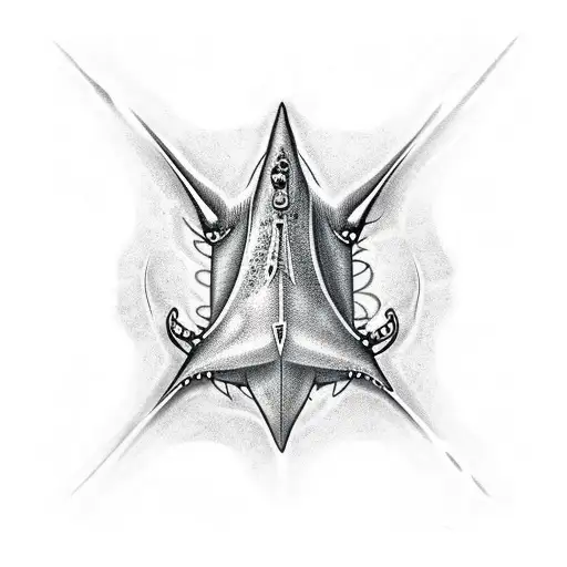 stingray tattoo design idea