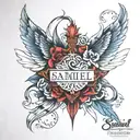 1 Samuel 1:27 tattoo design idea