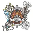 1 Samuel 1:27 tattoo design idea